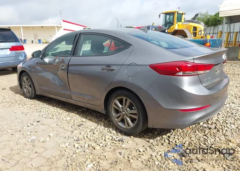 2018 Hyundai Elantra Sel z USA, uszkodzony, nr VIN 5NPD84LF3JH307295